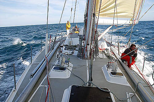 A bord du Podorange - Péninsule antarctique