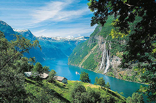 Bergen, fjords et glaciers