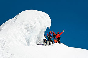 Chulu Far East (6160 m) et Pisang Peak (6091 m)