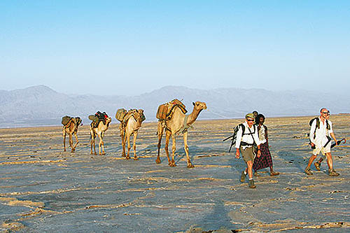 Danakil, Dallol, peuple afar