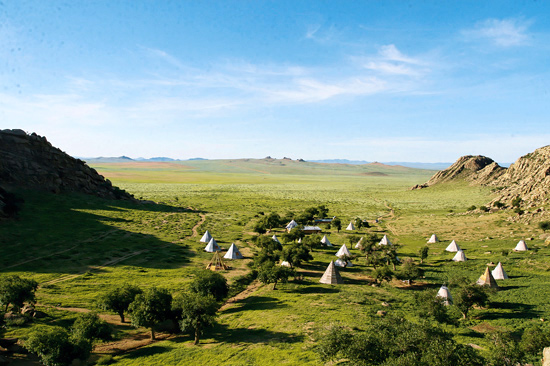 Du désert de Gobi aux montagnes de l'Arkanghaï