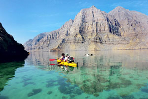 Dubaï et kayak dans les fjords d'Arabie