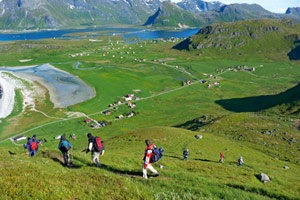 La Norvège du sud au nord