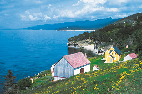 Le long des Appalaches à travers la Gaspésie