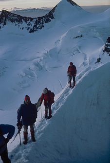 LE PIZ BERNINA, ARETE BIANCO