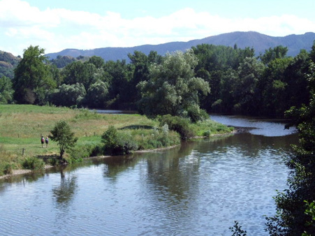 Les gorges de la Loire  d'Aurec sur Loire au Puy en Velay