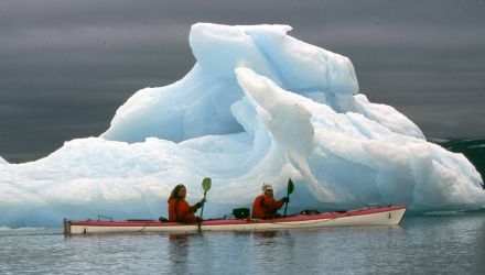 Randonnée et kayak au pays des glaciers bleus