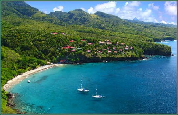 Sainte-Lucie, à Ti Kaye une petite maison sur la mer 